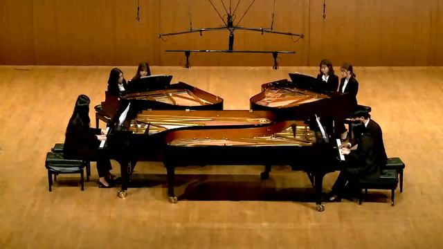 Ravel Bolero 4 pianos 16 hands смотреть онлайн