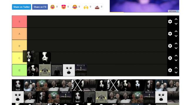 DVloper Games Tier List