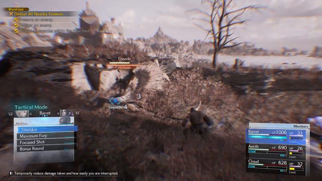 Fonadu Fiend Sighting Final Fantasy VII Rebirth Demo Performance Mode смотреть онлайн