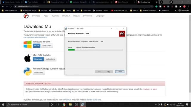 Installing Mu Python Editor on Windows смотреть онлайн