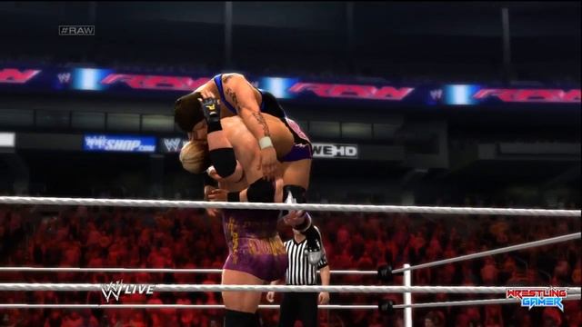 WWE 2K14 - How to perform Every OMG Moment (Spectacular moments Tutorial) смотреть онлайн