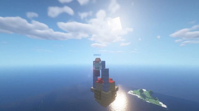 MINECRAFT: Как построить воздушный шар на 8 марта / How to build a balloon on March 8 смотреть онлайн