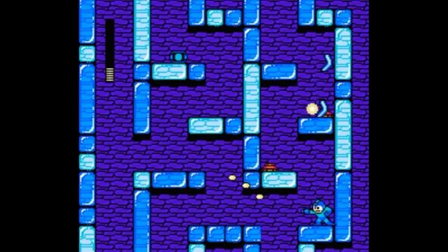 Dendy (Famicom,Nintendo,Nes) 8-bit MegaMan (RockMan) 2 part stage FlashMan