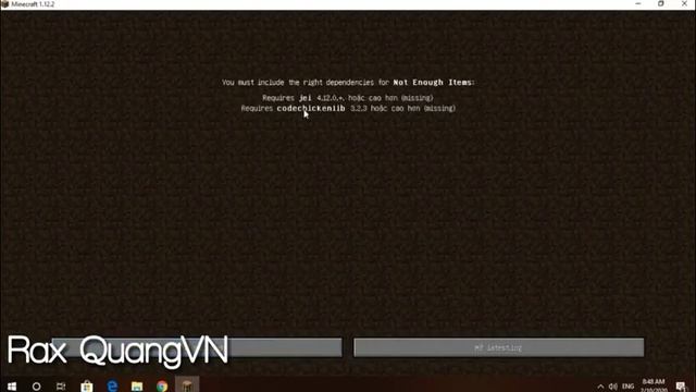 Hướng dẫn cài bản mods "Not Enough Items" ( 1.12.2 ) cho Minecraft - Rax QuangVN смотреть онлайн