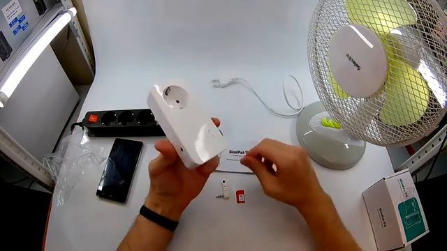 Устройство GSM управления - умная GSM-розетка SimPal-T4 смотреть онлайн