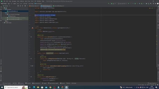How To Convert Any Website Into a Android App using ANDROID STUDIO 2023 @RockingSupport смотреть онлайн