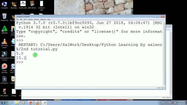 2 # Python Tutorial | What is String,Float, Integer,Exponentiation,Qoatient, and Remainder | SALWOR смотреть онлайн