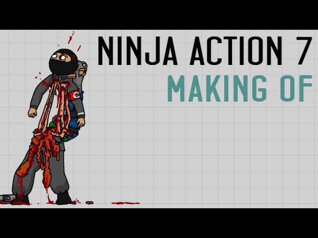 Рисование приёма для Ninja Action 7