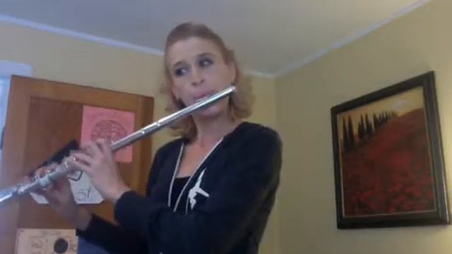Taffanel and Gaubert-EJ7 in C major @ 80. Learning how to double tongue skips!! смотреть онлайн