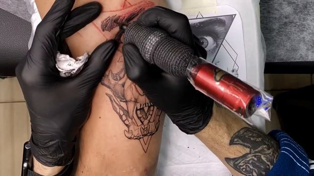 TATTOO TIMELAPSE. Процесс татуирования. 3rl only смотреть онлайн