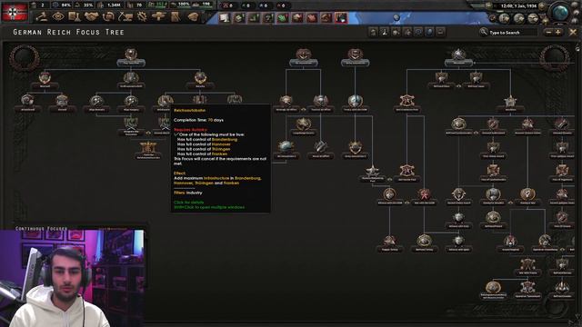 Hearts of Iron IV آموزش(Focus tree) смотреть онлайн