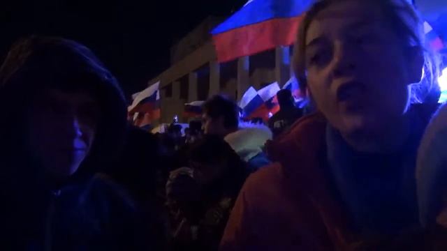 Крым: Это самый большой праздник в нашей жизни! Референдум. Жители празднуют смотреть онлайн