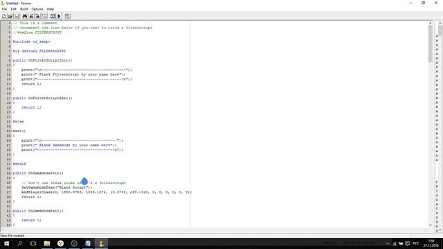 pawno failed to set data for" Исправляем. смотреть онлайн