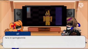 Gacha club fnaf aftons react to I am the purple guy