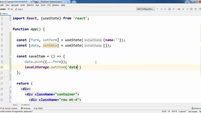 TODO List in React JS (simple) #react js, #todo смотреть онлайн