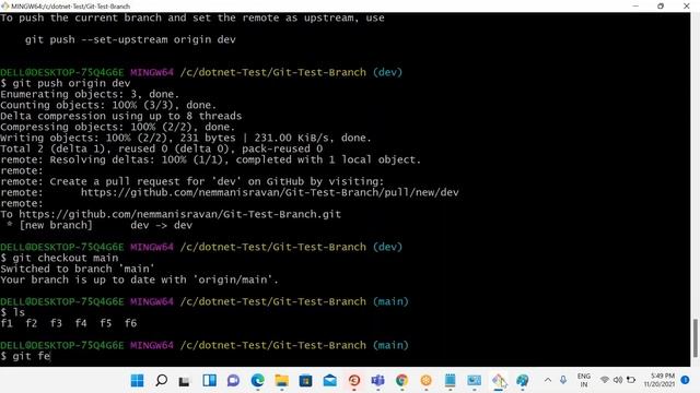 Git Pull vs Fetch смотреть онлайн