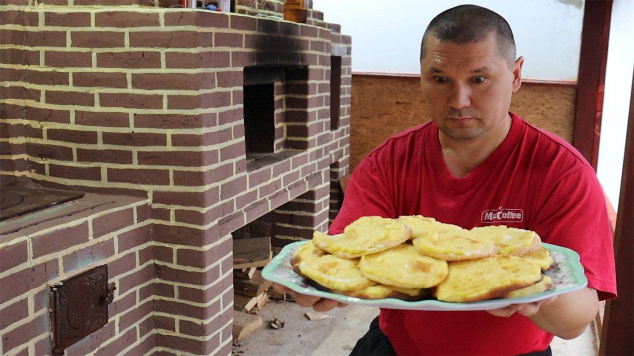 Приготовил шаньги в новой печке!.mp4 смотреть онлайн