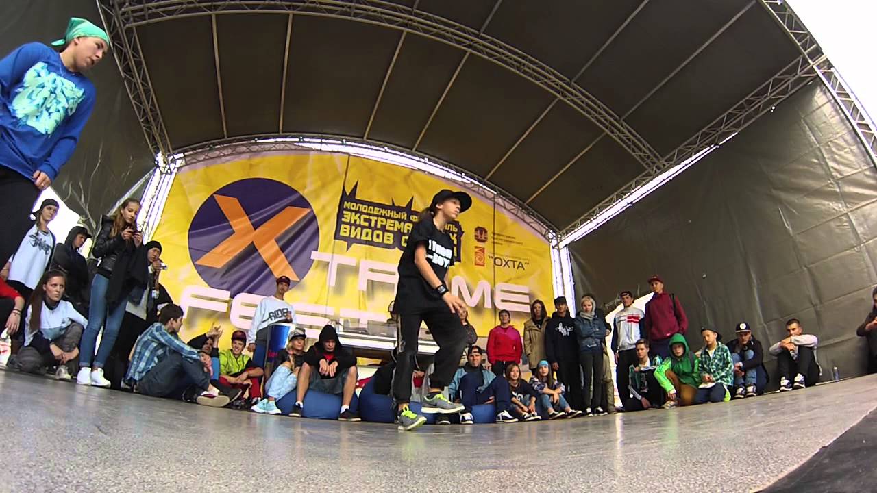 RockShine Vs Shaiba | 1/8 Bgirl 1x1 | Top Session 2014 - #bboy #bgirl #breakdance