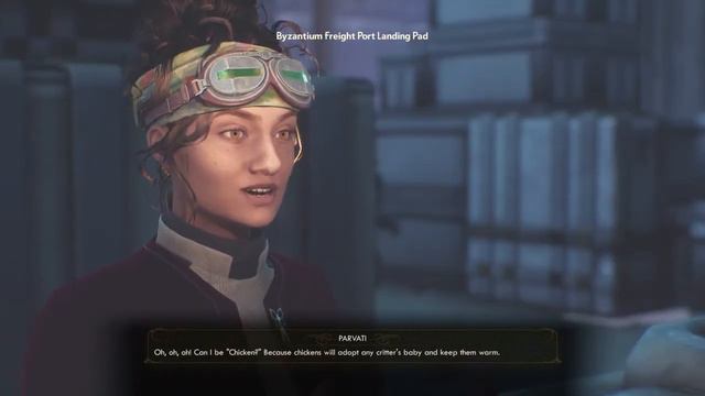 The Outer Worlds: Parvati being cute af смотреть онлайн