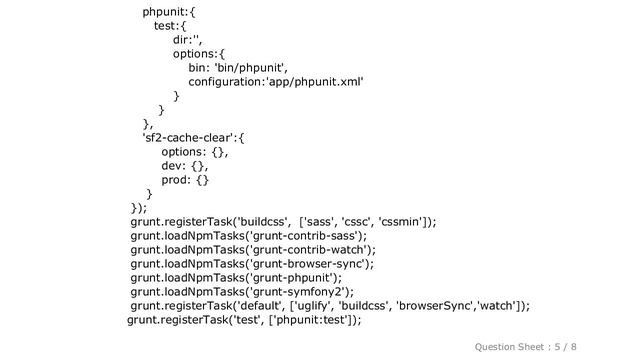 HTML : Using grunt for front end with php смотреть онлайн