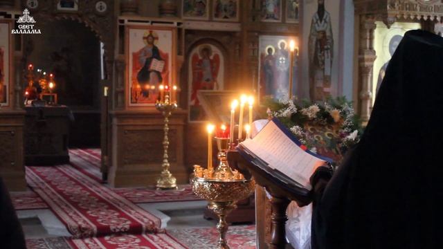 Схиигумен Серафим.Фрагмент молебна в Собор Архистратига Михаила... смотреть онлайн