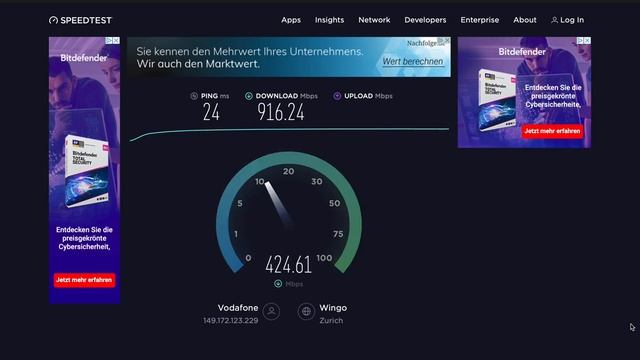 UniFi 6 LR Access Point / MacBook Pro M1 - Speedtest Wifi 6 (5GHz) смотреть онлайн