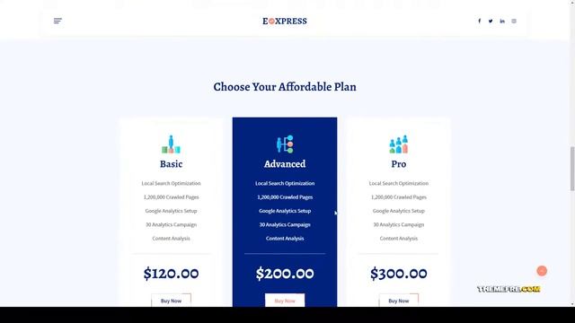 Eoxpress Marketing Agency WordPress Theme technology digital agency Yui смотреть онлайн