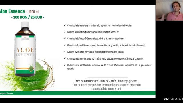 Sanatatea digestiei cu Aloe Essence si Digestive cu dr Catalin Luca смотреть онлайн