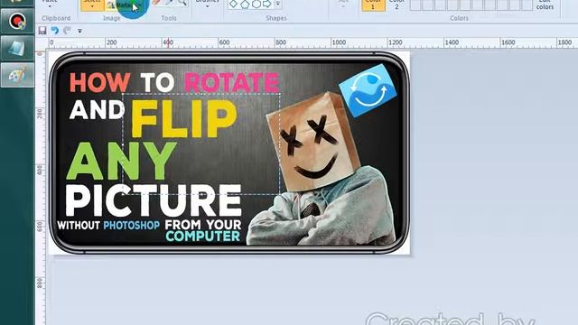 How to Rotate and Flip Any picture and rotate clockwise and counterclockwise from your computer . смотреть онлайн