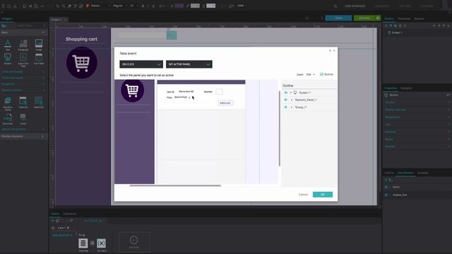 How to build an advanced shopping cart in your UI prototypes смотреть онлайн