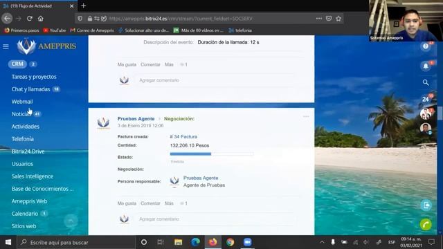 20210203 Capacitación de Bitrix Ingresar y descargar Bitrix - Joseph Castellón смотреть онлайн