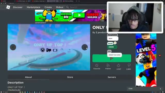 so i played roblox only up... смотреть онлайн