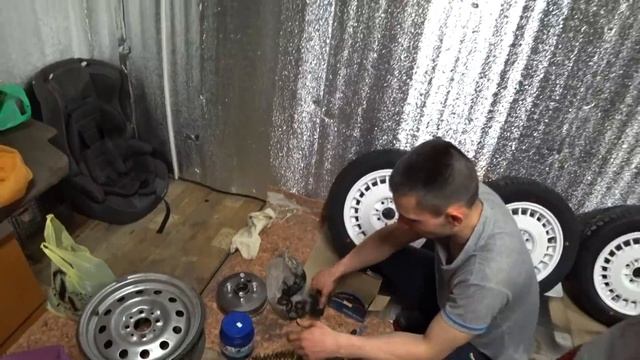 КУПИЛ РЕЗИНУ!! ПЕРЕХОД 4х98 на ОКУ Часть 1. Собираем заднюю часть ОКИ смотреть онлайн