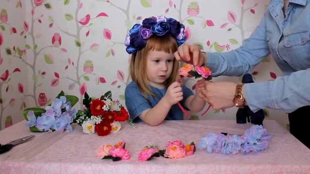 Как сделать ободок своими руками? Обзор. Vlog. смотреть онлайн