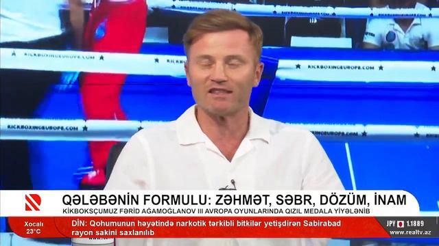 Eduard Mammadov - Avropa Oyunları (Real Tv) 10.07.2023 смотреть онлайн