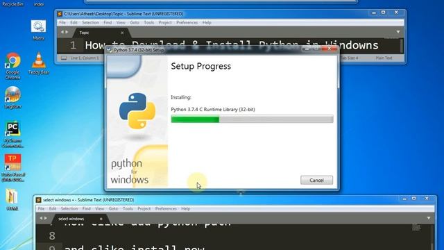 (#CrackDevil)How to Download & Install Python in Windowns смотреть онлайн