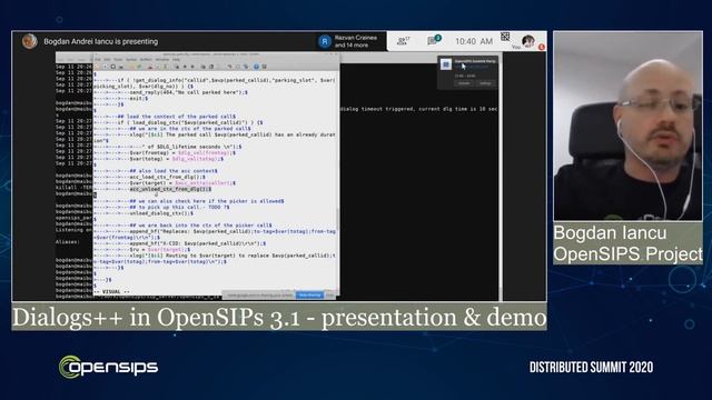 "Dialogs++ in OpenSIPs 3.1 - presentation & demo": Bogdan Andrei-Iancu - OpenSIPS Project смотреть онлайн