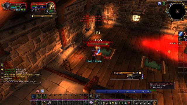 The Path Of The Righteous Crusader wow quest смотреть онлайн