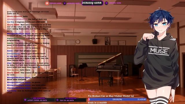 Debussy ASMR - Short Test Stream :3 смотреть онлайн