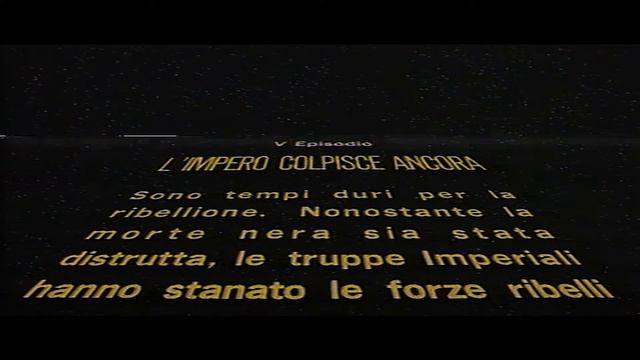 L'IMPERO COLPISCE ANCORA (Irvin Kershner, 1980) titoli di testa italiani смотреть онлайн