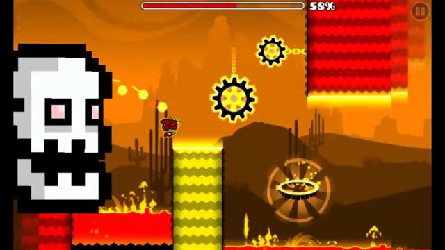 Прохожу первый Уровень в Geometry Dash Subzero смотреть онлайн