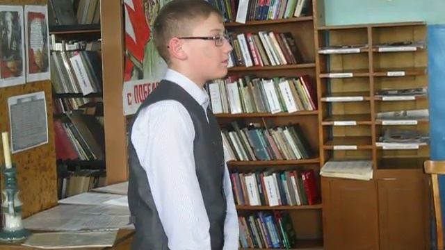 Школьный конкурс чтецов стихотворений Ф.Дыдыкина 4 смотреть онлайн