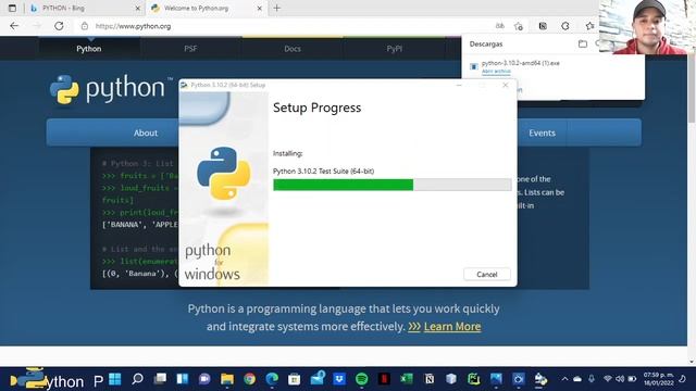 Descargar Python 3.10.2 (Python 2022) смотреть онлайн