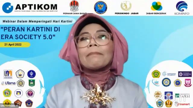WEBINAR PERAN KARTINI DI ERA SOCIETY 5.0 смотреть онлайн