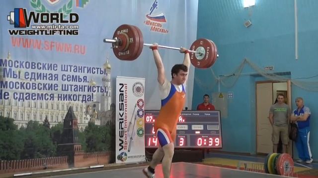 06-07.06.2015 (Youth-85.C+Jerk) Moscow Championship to 24 years смотреть онлайн