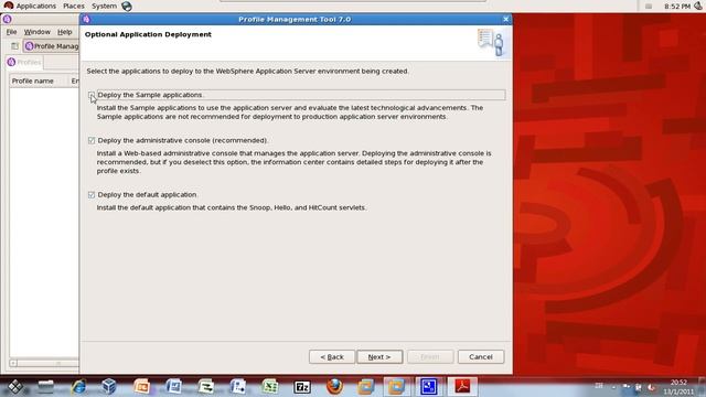 WAS7 Part 1 - Installing WebSphere Application Server 7 on RedHat Enterprise Linux 5 смотреть онлайн