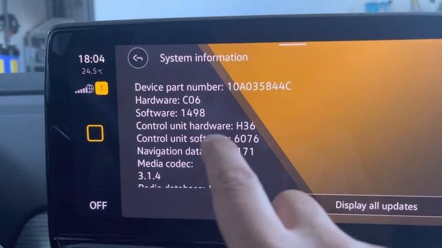 Volkswagen ID4, настройка времени, даты, значений величин, изменение языка меню. смотреть онлайн
