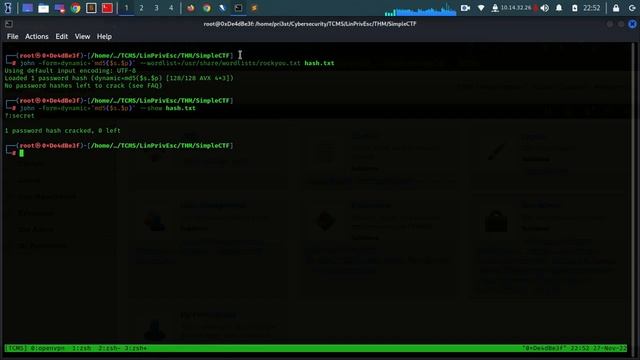 TryHackMe - SimpleCTF Video Walkthrough смотреть онлайн