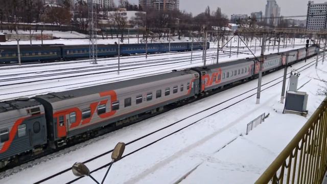 ЧС4-108 | Потяг № 66 Кишинів - Москва (P/d) смотреть онлайн