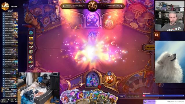(Hearthstone) Curing the Plague! Renothal Priest смотреть онлайн